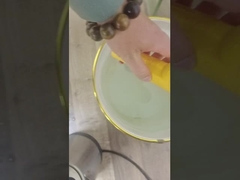 안전 배 방수 횃불 물 부유물 AA 배터리 섬광