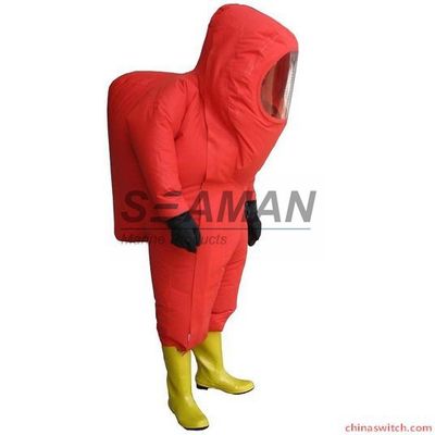 가스 밀착 중량 화학 보호복 CCS 인증서
